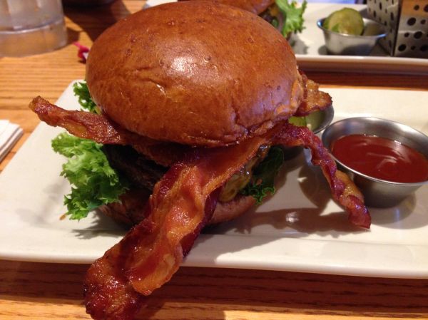 Hard Rock Cafe — representative burgers dish