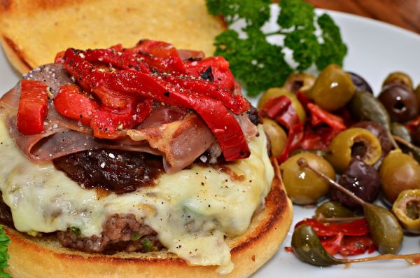 Burgers food photo