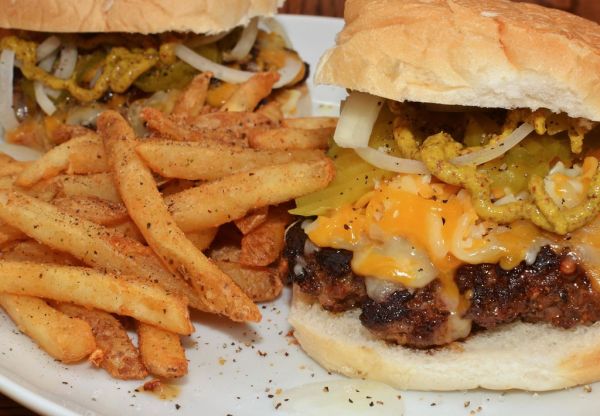 Burgers food photo