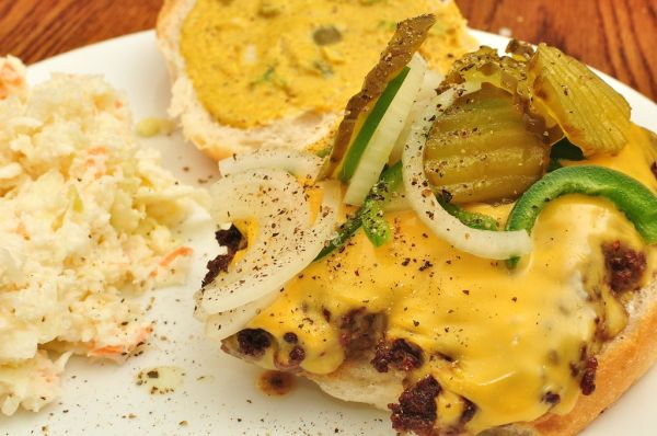 Burgers food photo