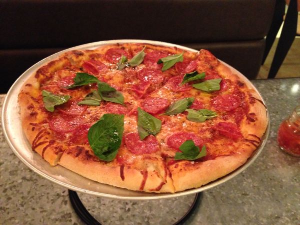 Domino's — representative pizza dish